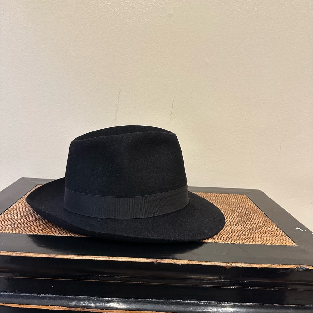 Classic Black Fedora Hat